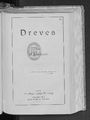 Vorschaubild von Dreves