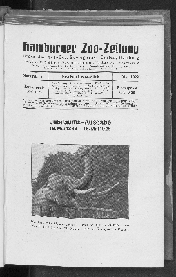 Vorschaubild von [[Hamburger Zoo-Zeitung]]