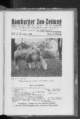Vorschaubild von [[Hamburger Zoo-Zeitung]]