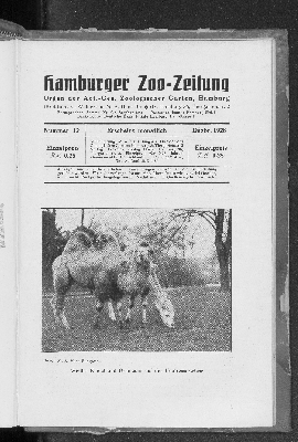 Vorschaubild von [[Hamburger Zoo-Zeitung]]