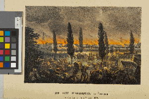 Vorschaubild von Der Alte Jungfernstieg in Flammen