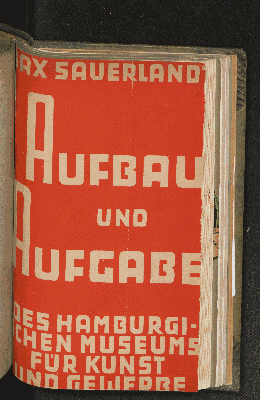 Vorschaubild von Aufbau und Aufgabe des Hamburgischen Museums für Kunst und Gewerbe