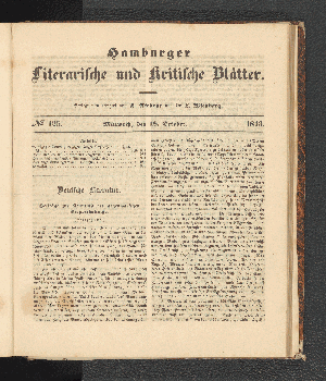 Vorschaubild von [[Hamburger literarische und kritische Blätter]]