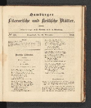 Vorschaubild von [[Hamburger literarische und kritische Blätter]]