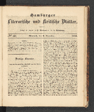 Vorschaubild von [[Hamburger literarische und kritische Blätter]]