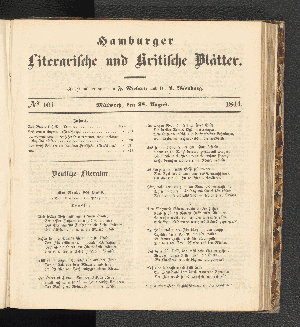 Vorschaubild von Nummer 104. Mittwoch, den 28. August