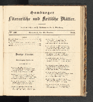 Vorschaubild von Nummer 126. Sonnabend, den 19. October