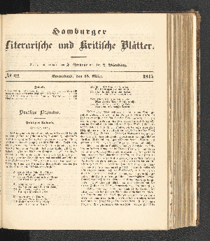 Vorschaubild von [[Hamburger literarische und kritische Blätter]]