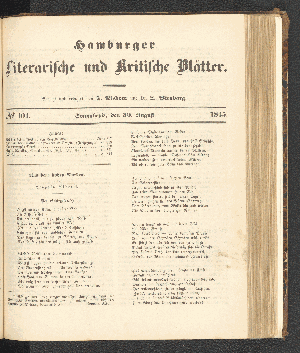 Vorschaubild von [[Hamburger literarische und kritische Blätter]]