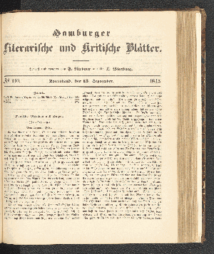 Vorschaubild von [[Hamburger literarische und kritische Blätter]]