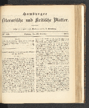 Vorschaubild von [[Hamburger literarische und kritische Blätter]]