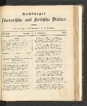 Vorschaubild von [[Hamburger literarische und kritische Blätter]]