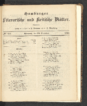 Vorschaubild von [[Hamburger literarische und kritische Blätter]]