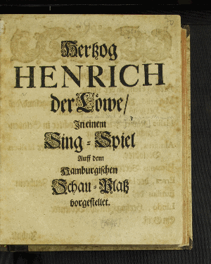 Vorschaubild von Hertzog Henrich der Löwe