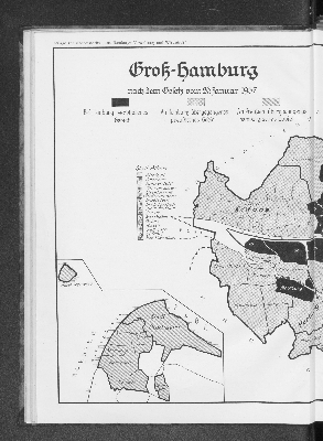 Vorschaubild von Karte: Groß-Hamburg nach dem Gesetz vom 26. Januar 1937