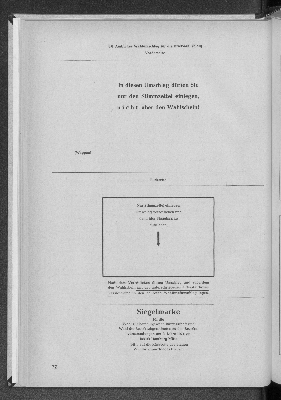 Vorschaubild von 6.6 Amtlicher Wahlumschlag für die Briefwahl (blau)