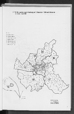 Vorschaubild von 3.2 Wahlkreiseinteilung in Hamburg am 2. Dezember 1990 nach Ortsteilen
