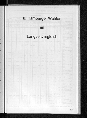 Vorschaubild von 8. Hamburger Wahlen im Langzeitvergleich