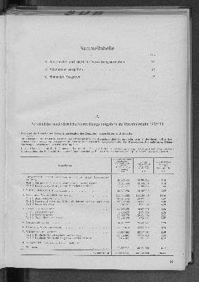 Vorschaubild von Sammeltabelle zum Heft "Hamburg in Zahlen" vom 29.Januar 1954.  Hamburg im Haushaltsjahr 1952/53