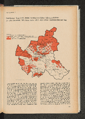Vorschaubild von Kartogramm 3: Hamburger Stadtteile, deren durchschnittlicher Jahresbruttolohn je Lohnsteuerfall 1974 über, beim oder unter dem Landesmittelwert lag