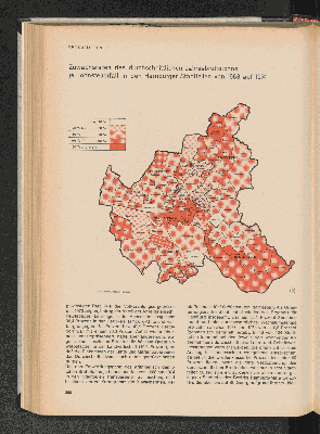 Vorschaubild von Kartogramm 4: Zuwachsraten des durchschnittlichen Jahresbruttolohns je Lohnsteuerfall in den Hamburger Stadtteilen von 1968 auf 1974