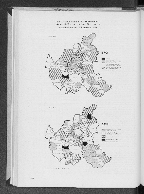 Vorschaubild von Schaubild 3a: Die Hamburger Stadtteile nach der Veränderung der auf die Parteien entfallenen Stimmenanteile - Bürgerschaftswahl 1978 gegenüber 1974 - SPD