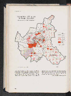 Vorschaubild von Schaubild 2: Sterbeziffern 1977 in den Hamburger Ortsteilen