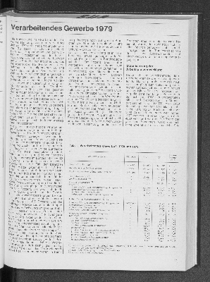 Vorschaubild von Verarbeitendes Gewerbe 1979