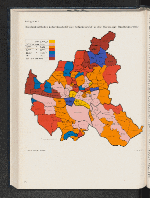 Vorschaubild von Durchschnittlicher Jahresbruttolohn je Lohnsteuerfall in den Hamburger Stadtteilen 1977