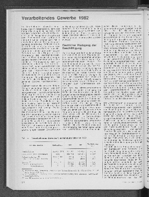 Vorschaubild von Verarbeitendes Gewerbe 1982