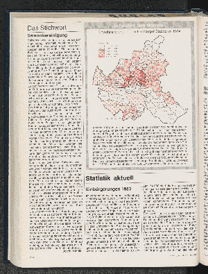 Vorschaubild von Einwohnerdichte in den Hamburger Stadtteilen 1984