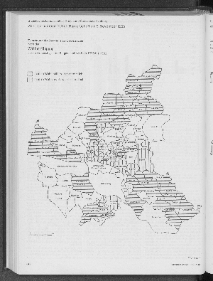 Vorschaubild von Zuordnung der Stadtteile zu Gebietstypen nach der Wahlbeteiligung in den Bundestags- und Bürgerschaftswahlen 1970 bis 1983