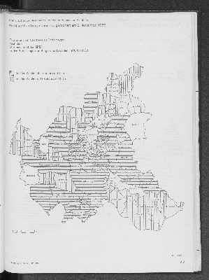 Vorschaubild von Zuordnung der Stadtteile zu Gebietstypen nach dem Stimmenanteil der SPD in den Bundestags- und Bürgerschaftswahlen 1970 bis 1983