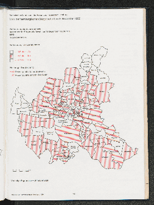 Vorschaubild von Veränderung der Stimmenanteile gegenüber der Bürgerschaftswahl am 19. Dezember 1982 für die SPD in den Stadtteilen