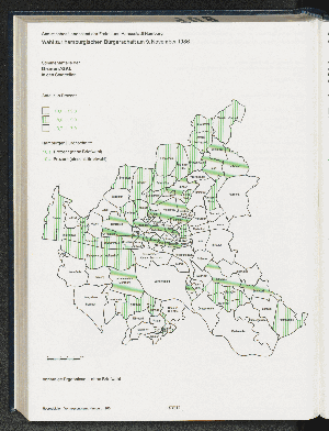 Vorschaubild von Stimmenanteile der Grünen/GAL in den Stadtteilen