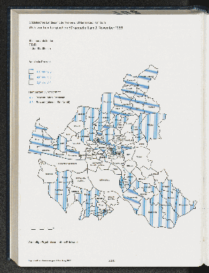 Vorschaubild von Stimmenanteile der F.D.P. in den Stadtteilen