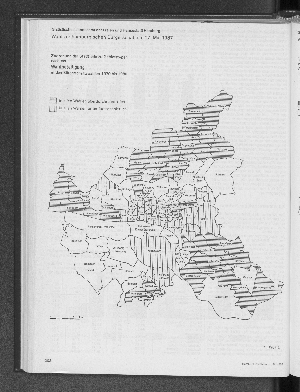 Vorschaubild von Zuordnung der Stadtteile zu Gebietstypen nach der Wahlbeteiligung in den Bürgerschaftswahlen 1970 bis 1986