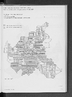 Vorschaubild von Zuordnung der Stadtteile zu Gebietstypen nach dem Stimmenanteil der SPD in den Bundestags- und Bürgerschaftswahlen 1970 bis 1987