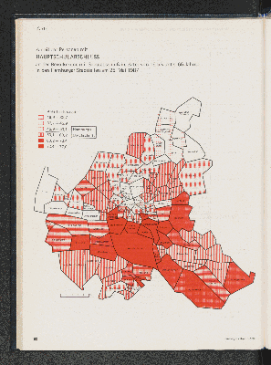 Vorschaubild von Anteil der Personen mit Hauptschulabschluss an der Bevölkerung mit Schulabschluß im Alter von 15 bis unter 65 in den Hamburger Stadtteilen am 25. Mai 1987