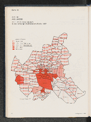 Vorschaubild von Anteil der Ausländer an der Bevölkerung insgesamt in den Hamburger Stadtteilen am 25. Mai 1987