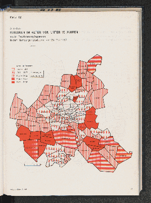 Vorschaubild von Anteil der Personen im Alter von unter 15 Jahren an der Bevölkerung insgesamt in den Hamburger Stadtteilen am 25. Mai 1987
