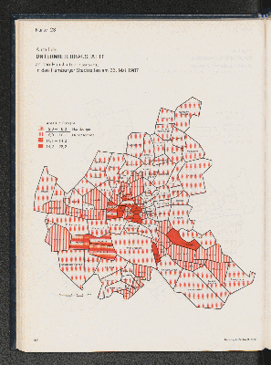 Vorschaubild von Anteil der Untermieterhaushalte an den Haushalten insgesamt in den Hamburger Stadtteilen am 25. Mai 1987