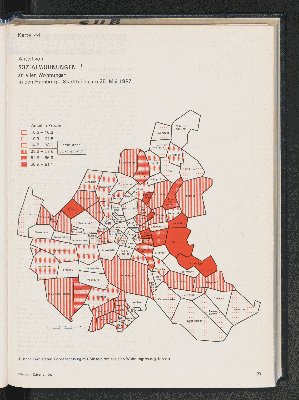 Vorschaubild von Anteil von Sozialwohnungen an allen Wohnungen in den Hamburger Stadtteilen am 25. Mai 1987