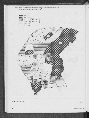 Vorschaubild von Anteil der Arbeiter an den Erwerbstätigen nach Statistischen Gebieten im Stadtteil Rahlstedt am 25. Mai 1987