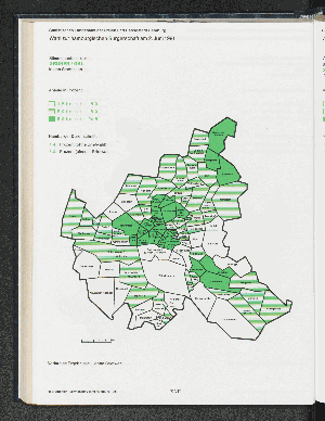 Vorschaubild von Stimmenanteile der GRÜNEN/GAL in den Stadtteilen