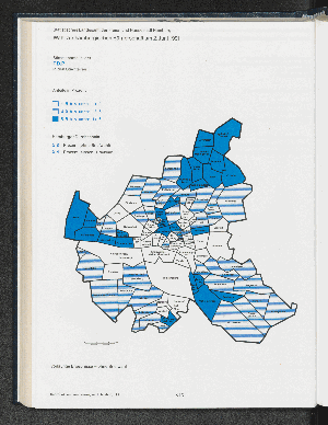 Vorschaubild von Stimmenanteile der F.D.P. in den Stadtteilen