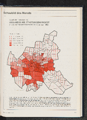 Vorschaubild von Anteil der Personen mit ausländischer Staatsangehörigkeit in den Hamburger Stadtteilen am 1. Januar 1992