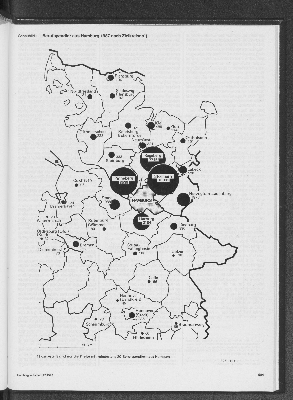 Vorschaubild von Berufspendler aus Hamburg 1987 nach Zielkreisen