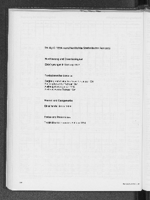 Vorschaubild von Im April 1994 veröffentlichte Statistische Berichte