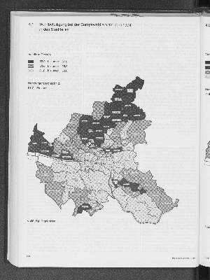 Vorschaubild von 4.1 Wahlbeteiligung bei der Europawahl am 12. Juni 1994 in den Stadtteilen